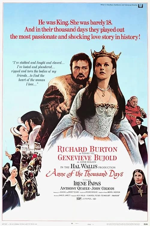 Anne of the Thousand Days film posteri