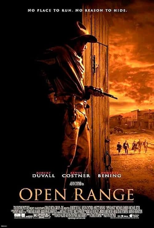 Open Range film posteri