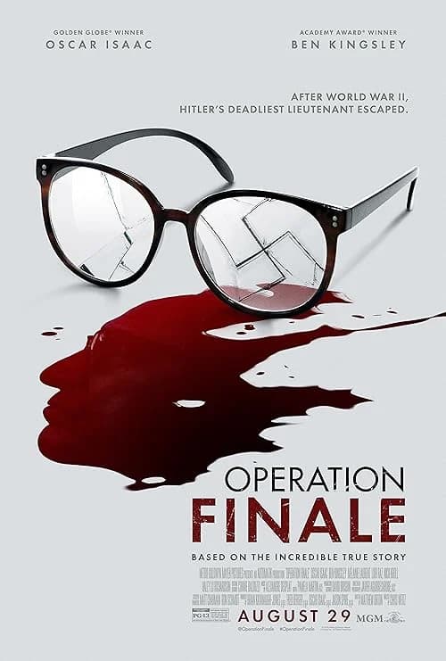 Operation Finale film posteri