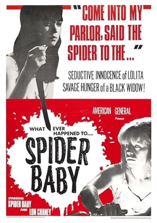 Spider Baby or, The Maddest Story Ever Told film posteri