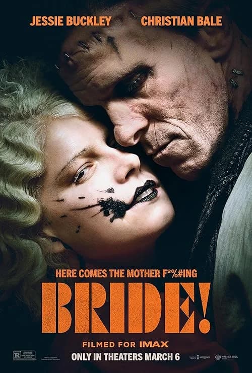 The Bride! film posteri