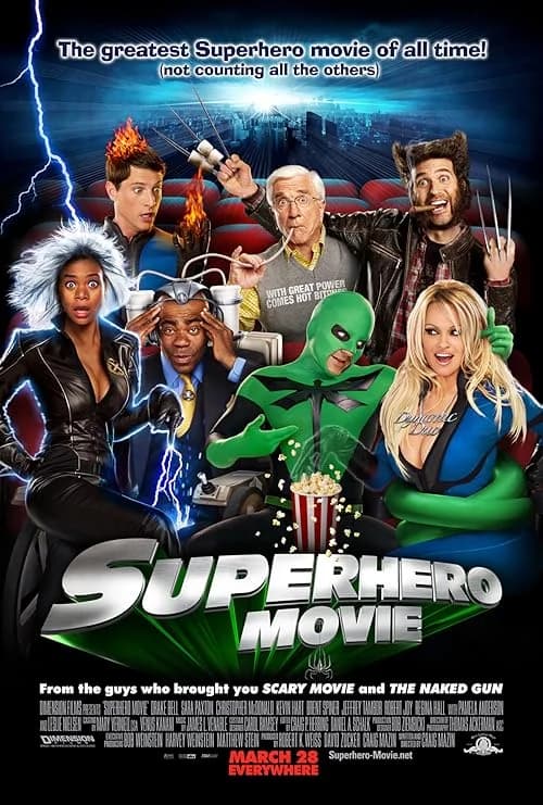 Superhero Movie film posteri